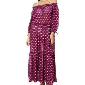 LILLY PULITZER Dayla Maxi Cover-Up AMERENA CHERRY maxi dress size xl